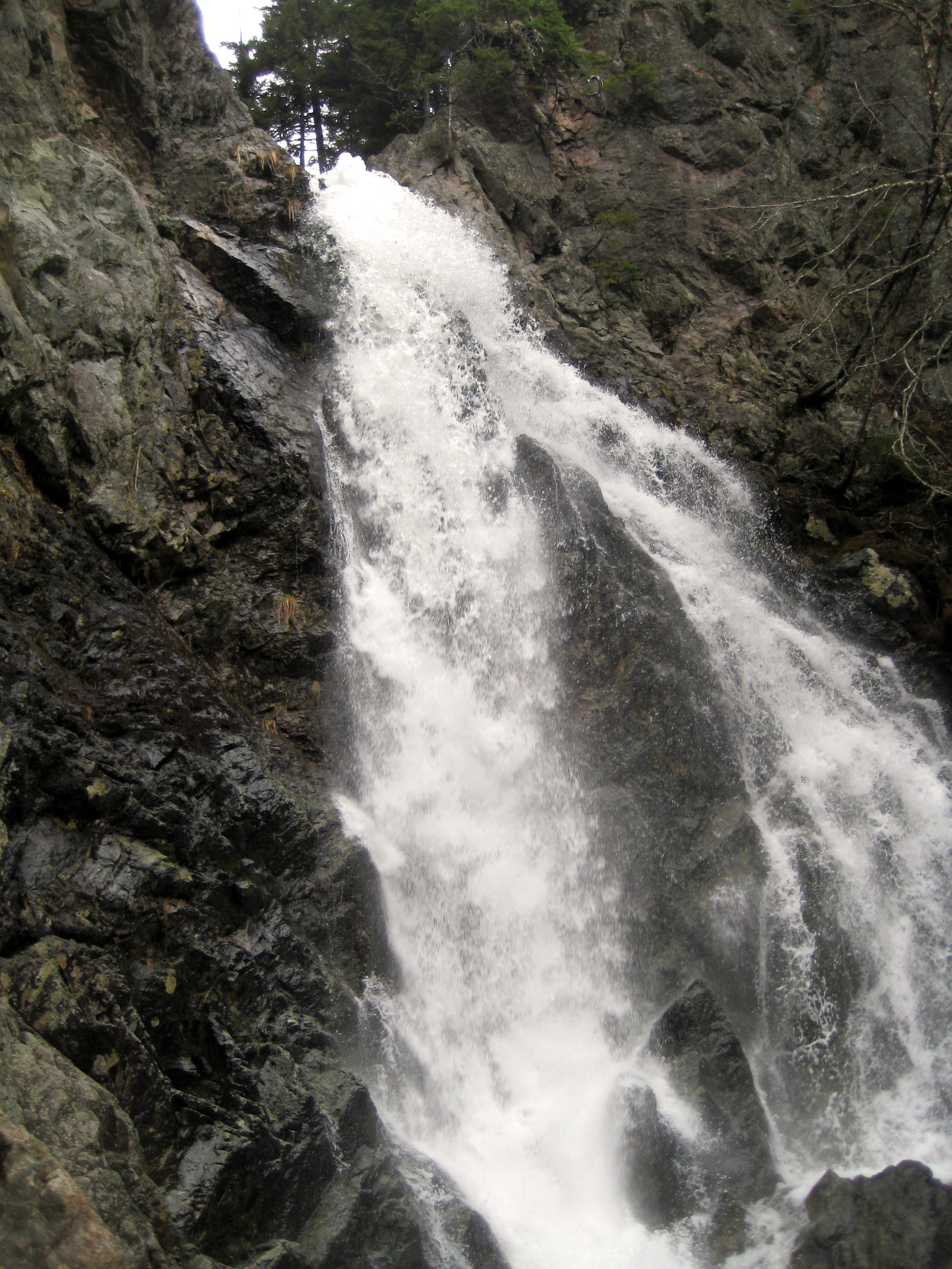 Third Vault Falls in Fundy National Park - Bay of Fundy